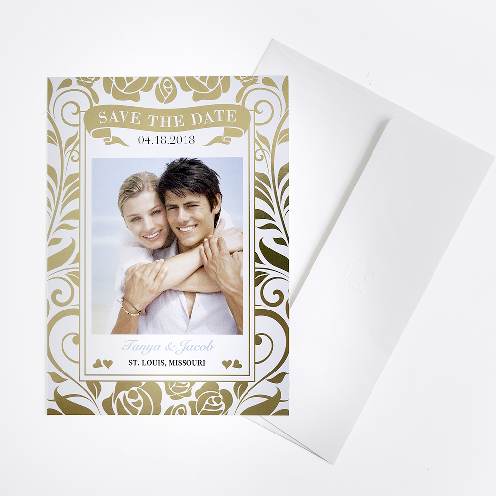 with envelope