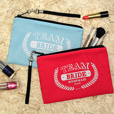 Personalized Personalized Team Bridesmaid Clutch Bag (5.5X10 Inch)