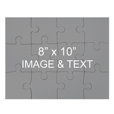 Custom 8 x 10 Magnetic Photo Puzzles, Landscape