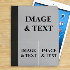 Personalized Three Collage Folio Case